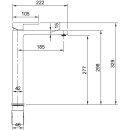 Villeroy &amp; Boch TVW10300500061 Einhebel-WT-Arm. erh&ouml;ht Architectura