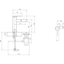 Villeroy &amp; Boch TVW10610215364 Einhebel-WT-Arm. Loop&amp;Friends 45x166