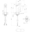 Villeroy &amp; Boch TVW11100300064 Einhebel-WT-Arm. Antao 50x140x164mm m