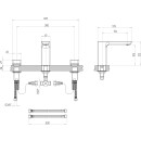 Villeroy &amp; Boch TVW11200500076 Dreiloch-WT-Armatur Subway 3.0 345x