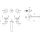 Villeroy &amp; Boch TVW12700200076 Dreiloch-Waschtischarmatur Conum 335