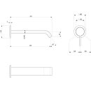 Villeroy &amp; Boch TVZ106003000K5 Waschtischauslauf-Set Dawn 3 60x60x
