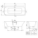 Villeroy &amp; Boch UAC180LSFRA2V01 Vorwand-BW...