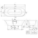 Villeroy &amp; Boch UAE170LOFLB1VRW VWBW Loop&amp;Friends...