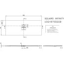 Villeroy &amp; Boch UDQ1875SQI2BVR8 DW Squaro Infinity...