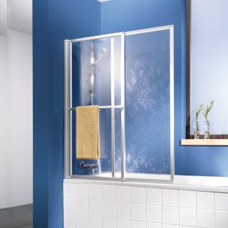 HSK 162118 Favorit Schiebeelement Badewannenaufsatz 2-teilig 1400mm