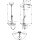 Hansgrohe 24232000 Showerpipe Pulsify S Puro 260 1jet