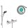 Hansgrohe 24262000 Brausesystem Pulsify Select S 105 3j