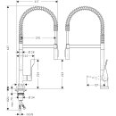 AXOR 39840250 Sp&uuml;ltischmischer Axor Citterio