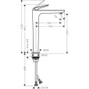 AXOR 49051300 Waschtischm.250 Axor Citterio C