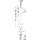 AXOR 49441250 Wannenmischer Bodenstehend