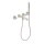 AXOR 49481800 Ensemble de finition 3 trous Mitigeur bain mural encastr&eacute; UP