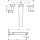 AXOR 49482140 3-Loch Fertigset Wannemisch.Wand UP