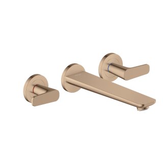 AXOR 49482300 3-Loch Fertigset Wannemisch.Wand UP