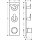 AXOR 49700250 Thermostat Modul 380/120 UP FS