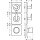 AXOR 49710820 Thermostat Modul 380/120 UP FS