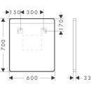 Hansgrohe 54970700 Spiegel Xarita Lite Q 600/30