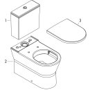 Hansgrohe 60205450 Stand WC Set EluPura Or.S640 ver.hor.