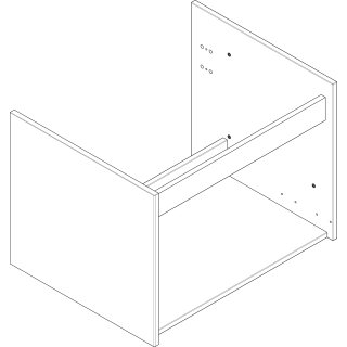 Hansgrohe 87301000 Korpus_WXTS069_Links we hgl inkl.