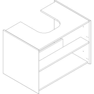 Hansgrohe 87676000 Korpus links SGma 54201