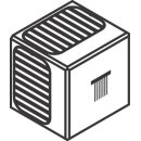 AXOR Axor 93609000 Edge Thermostat Taste RainXL graviert