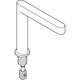 Hansgrohe 93971700 Auslauf 3L-WTA 110 Finoris MW