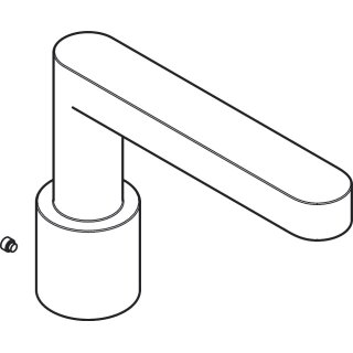 Hansgrohe 93977670 Auslauf 4-Loch Wannenrandarmatur