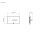 Dornbracht 12660979-42 Plaque de recouvrement pour toilette encastr&eacute;e WC TeCe