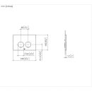 Dornbracht 12665979-19 Bet&auml;tigungsplatte SERIENSPEZIFISCH