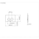 Dornbracht 12665979-27 Bet&auml;tigungsplatte...