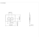 Dornbracht 12665980-00 Bet&auml;tigungsplatte SERIENSPEZIFISCH