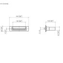 Dornbracht 13420979-93 WATER FALL Schwall-Ausl. f.W.-Mont.