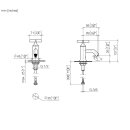 Dornbracht 17500809-42 Standventil, Kaltwasser VAIA 17500809