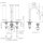 Dornbracht 20713661-26 Waschtisch-Dreilochbatterie mit