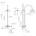 Dornbracht 26622892-27 Shower Pipe mit Brausebatterie TARA