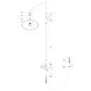 Dornbracht 26623892-27 Shower Pipe ohne Handbrause TARA