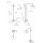 Dornbracht 26623892-27 Shower Pipe ohne Handbrause TARA