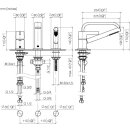 Dornbracht 27412670-19 Wannen-3-Loch-EHM f.W.-randmont. IMO