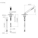 Dornbracht 27702660-99 Schlauchbrausegarn. f.W.-randmont.