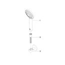 Dornbracht 27805625-42 Schlauchbrausegarn. SERIENSPEZIFISCH