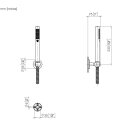 Dornbracht 27806625-26 Schlauchbrausegarnitur