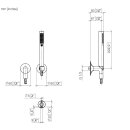 Dornbracht 27808809-270010 Schlauchbrausegarn....