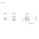 Dornbracht 27821979-27 WATER TUBE Kneipp-Wandanschlussb.