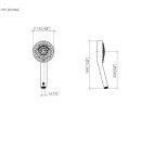Dornbracht 28012979-270010 Handbrause SERIENNEUTRAL 28012979