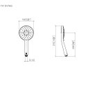 Dornbracht 28016979-270010 Handbrause SERIENNEUTRAL 28016979