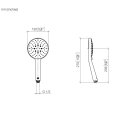 Dornbracht 28016979-42 Handbrause SERIENNEUTRAL 28016979