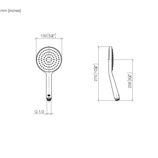 Dornbracht 28027979-420010 Handbrause SERIENNEUTRAL 28027979