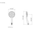 Dornbracht 28027979-990010 Douchette &agrave; main SERIENNEUTRAL 28027979