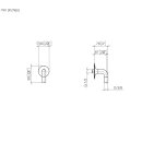 Dornbracht 28450809-27 Wandanschlussbogen VAIA 28450809