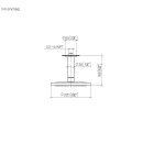 Dornbracht 28668970-42 RB m.Deckenanb. SERIENSPEZIFISCH